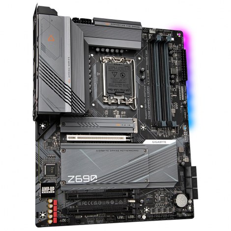 Gigabyte | Z690 GAMING X DDR4 1.0 M/B | Processor family Intel | Processor socket LGA1700 | DDR4 DIMM | Memory slots 4 | Support - 3